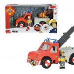 Simba Pompierul Sam Phoenix Camion de pompieri cu silueta Sam și cal, Simba