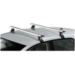 Bare transversale Cruz - Chevrolet Kalos 5d (T200), 2003-2008, prindere plafon normal