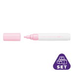 Set 6 markere cu vopsea Pintor Pastel Pilot 4.5 mm varf rotund Marker Cu Vopsea Pintor Roz Pastel M 6/Bax, Pilot