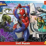 Puzzle Trefl - Curajosul Spider-Man, 25 piese