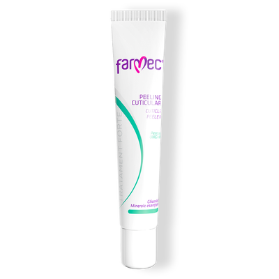 Peeling Cuticular Cu Glicerină și Complex Mineral Mgcuzn, Farmec Tratament Forte, 15 Ml, Farmec Tratament Forte