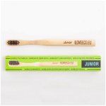 Periuta de dinti din bambus pentru copii Junior Soft