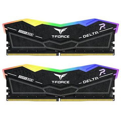 Memorie T-Force Delta RGB Black 32GB (2x16GB) DDR5 5600MHz Dual Channel Kit, Team Group
