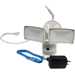 Sistem de iluminare LED IP65 3 in 1 cu camera IP integrate HD 720P, CV-More Security Smart LED Light