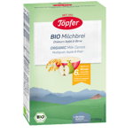 Topfer Multicereale Bio lapte + mere + pere 6 luni, 200 g, TOPFER