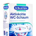 Dr. Beckmann Spuma de toaleta cu carbon activ 3x100 g Aktivkohle Wc-Schaum, Dr. Beckmann