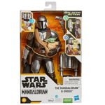 Figurina Hasbro Star Wars Mandalorian 30 cm si Baby Yoda, Hasbro