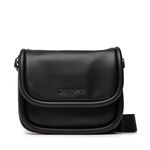 Tommy Jeans, Geanta crossbody de piele ecologica, Galben