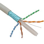 Cablu FTP, cat 6E, CUPRU 100%, manta LSZH 305m - ELAN, ELAN
