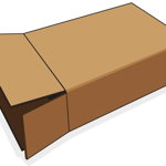 Cutie carton pentru protectia cutiei cadou Folda A3 Deep