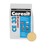 Chit de rosturi gresie si faianta Ceresit CE 33, natura, crem, interior, 2 kg