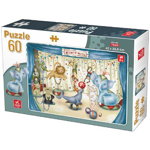 Puzzle Deico - Animale de circ 60 piese, Deico Games