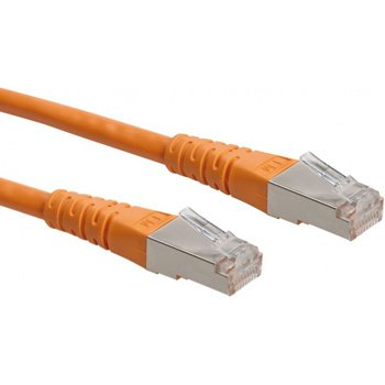 Cablu retea SFTP cat.6 Portocaliu 5m, Roline 21.15.1367