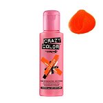 Crazy Color - Crema nuantatoare semi permanenta no.60 Orange 100ml, Crazy Color