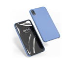 Husa pentru Apple iPhone XR Kwmobile, rezistent la socuri, rezistent la zgarieturi, silicon, Albastru