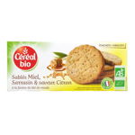 Biscuiti cu Hrisca, Miere si Lamaie Cereal Bio, bio, 132 g, Cereal Bio