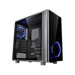 Carcasa Thermaltake View 31 Tempered Glass, Middle Tower, fara sursa, ATX, negru