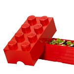 Cutie depozitare LEGO Movie 2x4 rosu