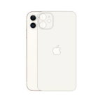 Set Folii Skin Acoperire 360 Compatibile cu Apple iPhone 11 (SET 2) - ApcGsm Wraps Color White Matt
