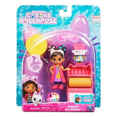 Set figurina + studio artist Gabi, Gabby, Multicolor, Gabby's Dollhouse