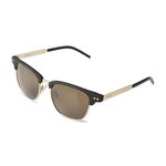 Ochelari de soare dama Polaroid Matte Black/Gold/Mirrored Brown Polarized PLD1027/S SAO/SP