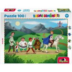 Puzzle cu 100 de piese Noriel Puzzle - Basme Romanesti, Povestea Lui Harap Alb INT5908, Intertoy Zone