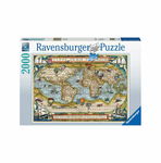 Puzzle Harta lumii, Ravensburger, 2000 piese