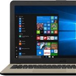 Laptop ASUS X540UB cu procesor Intel® Core™ i3-7020U 2.30 GHz, Kaby Lake, 15.6", Full HD, 4GB, 256GB SSD, NVIDIA GeForce MX110 2GB, Endless OS, Chocolate Black