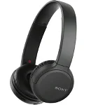Casti Stereo SONY WH-CH510B, On-Ear, Bluetooth, Microfon (Negru)