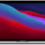 Laptop Apple MacBook Pro (Procesor Apple M1 (12M Cache, up to 3.20 GHz), 13.3", Retina, 8GB, 256GB SSD, Integrated M1 Graphics, Mac OS Big Sur, Layout RO, Gri)