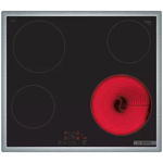 Plita Incorporabila PKE645BB2E Vitroceramica  4 Zone Gatit TouchSelect ReStart Temporizator HighSpeed 60cm Negru, Bosch