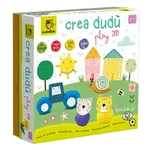 CREEAZĂ CU MINE: MODELE 3D DIN PLASTILINĂ, Ludattica, 2 ani+, Ludattica