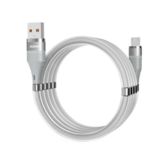 Cablu de date magnetic Dudao L1xsM, USB la Micro USB, 5A, 1 m, Gri