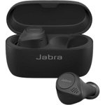 Casti JABRA Elite 75t, True Wireless, Bluetooth, In-Ear, Microfon, Carcasa Incarcare Wireless, Noise Cancelling, Black