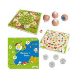 Set 2 jocuri de lemn Mariposa si Squiro marca Beleduc, Omega Events Media