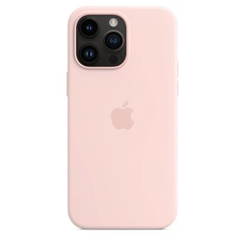 Husa iPhone 14 Pro Max silicon Chalk Pink, Apple