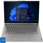 Laptop Lenovo ThinkBook 14s Yoga G3 IRU, 14 inch Touchscreen, Intel Core i7-1355U 10 C, 16 GB RAM, 512 GB SSD, Intel Iris Xe Graphics, Windows 11 Pro