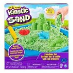 Kinetic Sand, Set complet verde, Spin Master, 