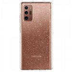 Husa Premium Originala Spigen Liquid Crystal Samsung Galaxy Note 20 , Glitter Silicon Transparent