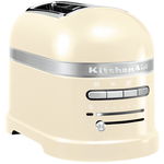 Prajitor de paine KitchenAid 5KMT2204EAC, 2 felii, 2500W (Crem), KitchenAid