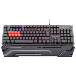 Tastatura mecanica gaming A4tech Bloody B3370R, 8 LK Switch, Negru