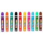 Set 10 carioci dot markers, lavabile, varf bulina burete 1 cm