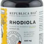 Rhodiola Ecologica din India (400 mg) - extract 3% Republica BIO