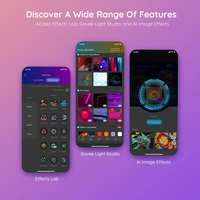 Govee Banda LED Govee Basic H618C RGBIC, 10m, Sincronizare Muzica, Wifi si Bluetooth, Alexa , Google Asistant, Govee