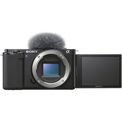 Camera compactă Sony - ZV-E10, 24.2MPx, negru