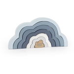 Label Label Rainbow Puzzle Cloud curcubeu pliabil Blue 1 buc, Label Label