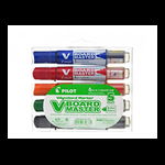 Marker pentru tabla Pilot Vboard Master, varf rotund, 2.3 mm, 5 buc/set