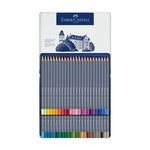 Creioane Colorate Faber-Castell Goldfaber, 48 Culori, Cutie Metal, Faber-Castell