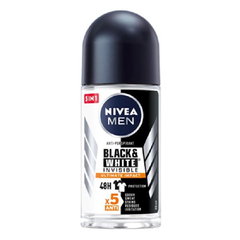 Deodorant roll-on NIVEA MEN Black & White Invisible Ultimate Impact, 50 ml