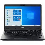 Laptop Fujitsu Lifebook E5411, Procesor Intel Core i5-1135G7, 14inch, RAM 8GB, SSD 256GB, Intel Iris Xe Graphics, Windows 10 Pro, Negru, Fujitsu
